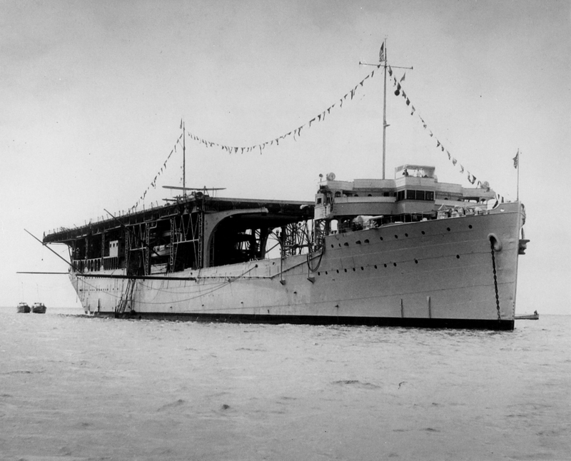As a seaplane tender